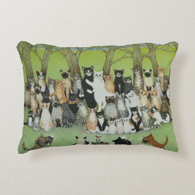 Coussins Décoratifs Observez la birdie (Devant)