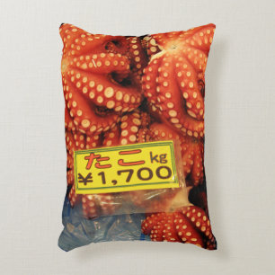 Coussins Décoratifs Octopus Tako た こ marché de poisson Tsukiji, Tokyo,