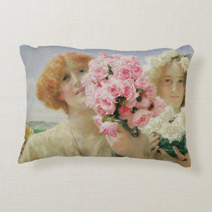 Coussins Décoratifs Offrande d'été par Sir Lawrence Alma-Tadema