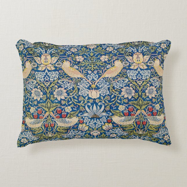 Coussins Décoratifs Oiseau Art Nouveau Design (Devant)