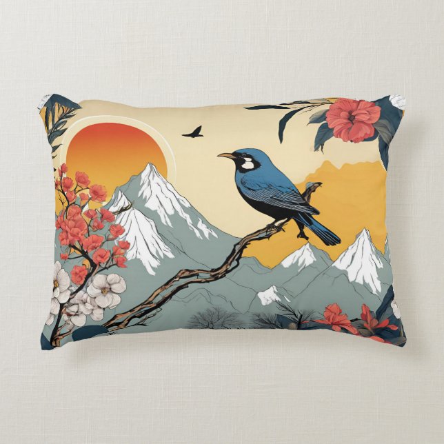 Coussins Décoratifs Oiseau précoce (Devant)