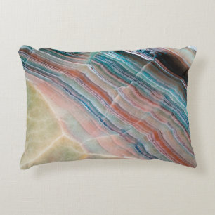 Coussins Décoratifs onyx marbre texture arrière - plan de pierres natu