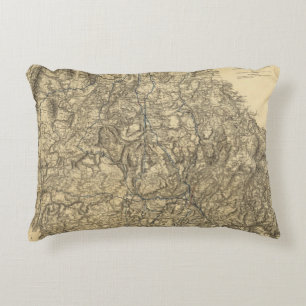 Coussins Décoratifs Opérations militaires de la campagne 2 d'Atlanta