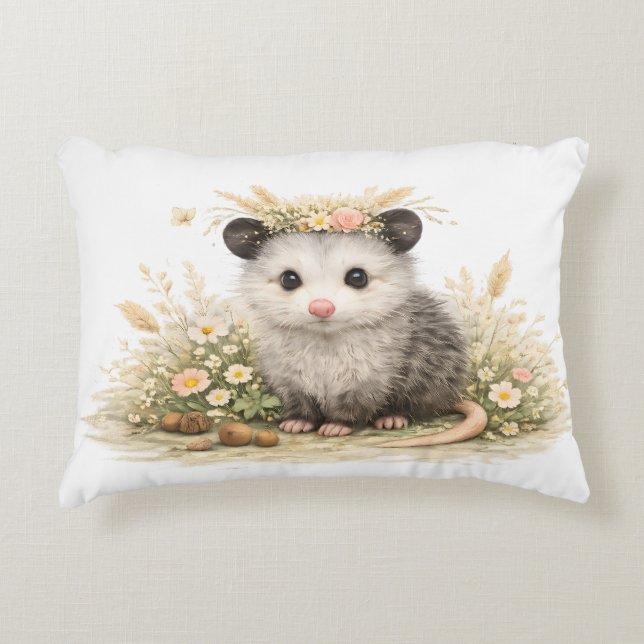 Coussins Décoratifs Opossum des bois (Devant)