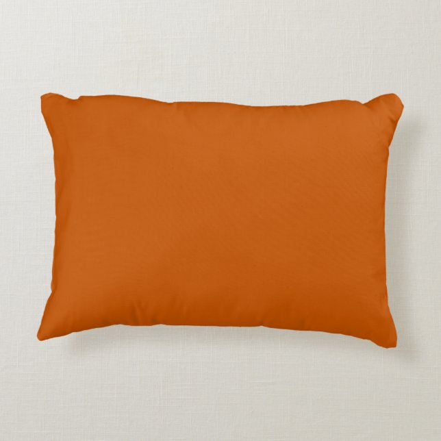 Coussins Décoratifs Orange brulé (Dos)