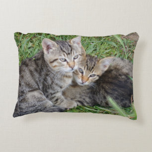 Coussins Décoratifs Oreiller à lancer des soeurs Tabby
