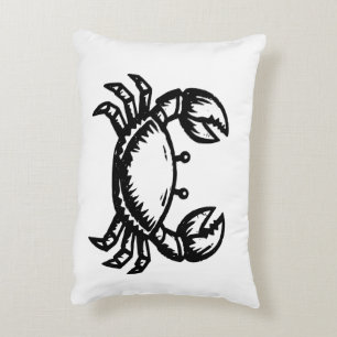 Coussins Décoratifs Oreiller à motif de crabe