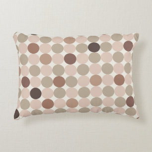 Coussins Décoratifs Oreiller accent géométrique scandinave marron