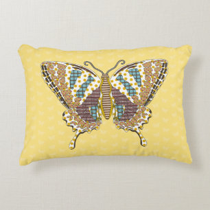 Coussins Décoratifs Oreiller accent Papillon Aztec