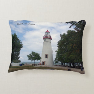 Coussins Décoratifs Oreiller accentué double face du phare de Marblehe