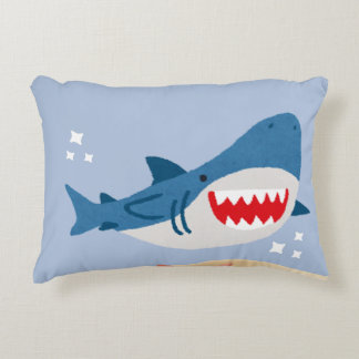 Coussins Décoratifs Oreiller accentué requin bleu