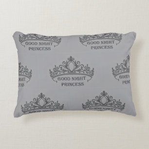 Coussins Décoratifs Oreiller accentuel Bonne Nuit Princesse