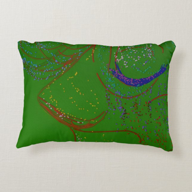 Coussins Décoratifs Oreiller accentuel de beauté intérieure (Dos)