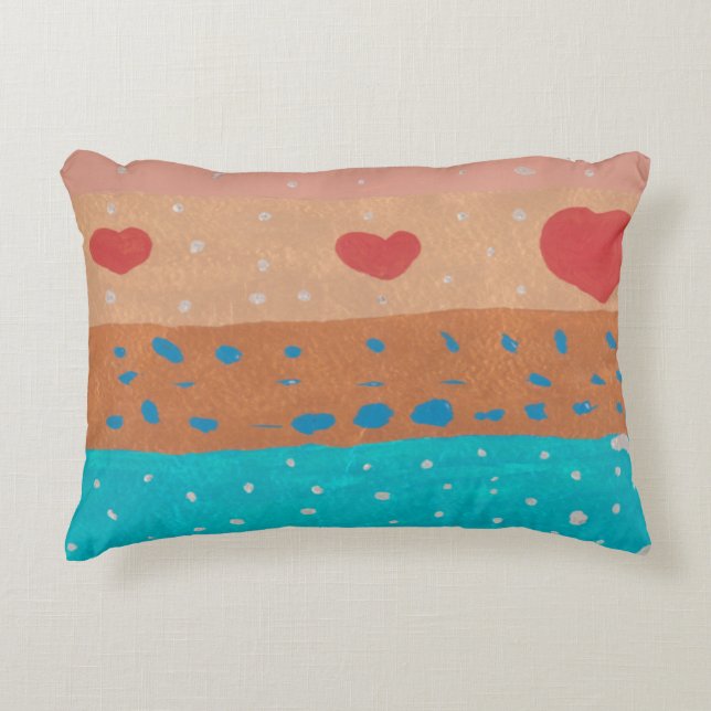 Coussins Décoratifs Oreiller accentuel Graines d'amour (Devant)