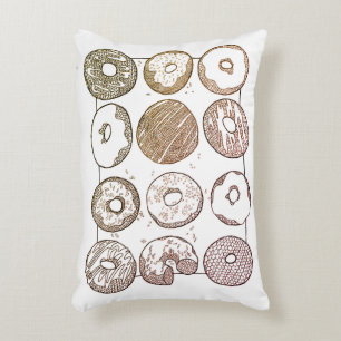 Coussins Décoratifs Oreiller accentuel KNIT DOZEN DONUTS