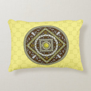 Coussins Décoratifs Oreiller accentuel mandala Gémeaux