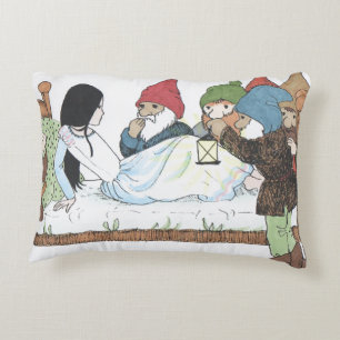 Coussins Décoratifs Oreiller Belle Image Antique Blanche-Neige Vintage