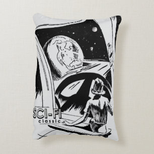 Coussins Décoratifs Oreiller Classique SCI-FI des Années 1960