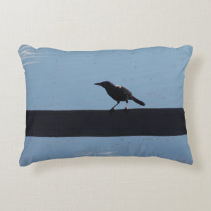Coussins Décoratifs Oreiller d'accent de repos d'oiseau par le lac