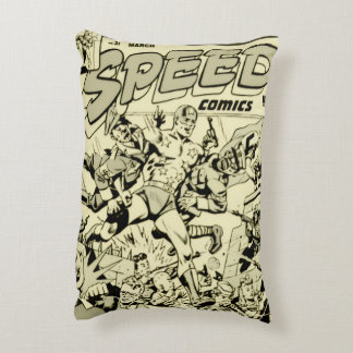 Coussins Décoratifs Oreiller d'action des comics SPEED des années 1940