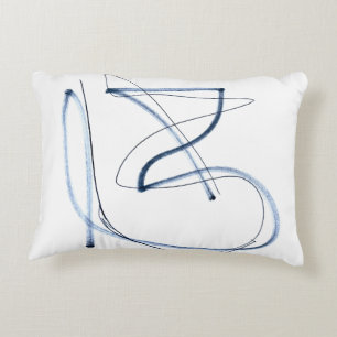 Coussins Décoratifs Oreiller de dessin linéaire spontané