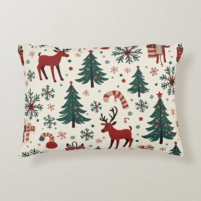 Coussins Décoratifs Oreiller de Noël (Devant)