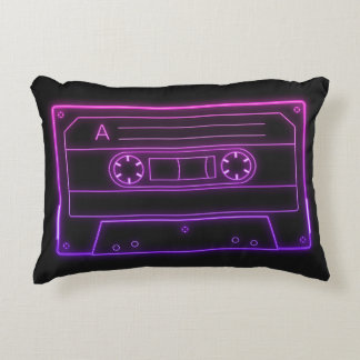 Coussins Décoratifs Oreiller décoratif à esthétique rétro de cassette