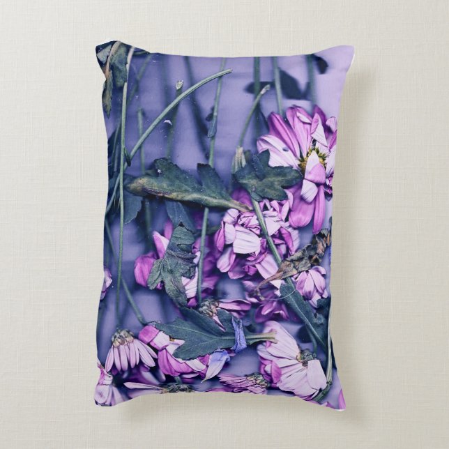 Coussins Décoratifs Oreiller floral rose (Dos(Vertical))