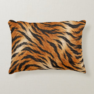 Coussins Décoratifs Oreiller Imprimé Tigre Literie Animal Sauvage