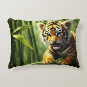 Coussins Décoratifs Oreiller jetable Tigre