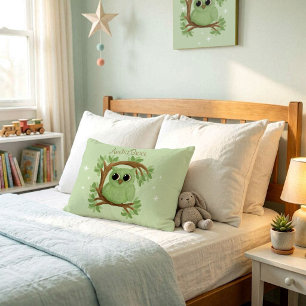 Coussins Décoratifs Oreiller jeté de chouette fantaisiste