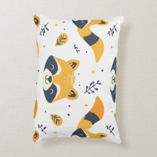 Coussins Décoratifs Oreiller Lombaire en Forme de Raton Laveur Mignon