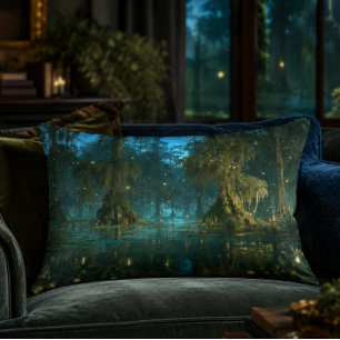 Coussins Décoratifs Oreiller Louisiana Bayou Firefly