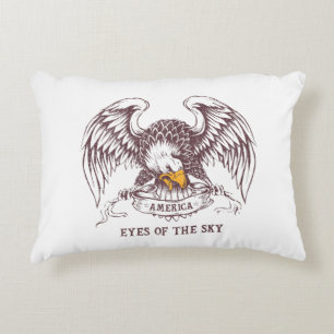 Coussins Décoratifs oreiller majestueux Aigle brave œil du ciel.