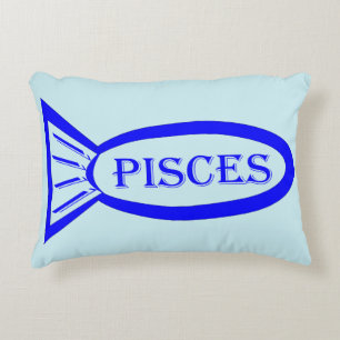Coussins Décoratifs Oreiller Poisson Signe Stellaire Poissons