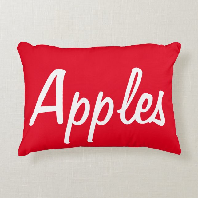Coussins Décoratifs Oreiller Pommes (Devant)