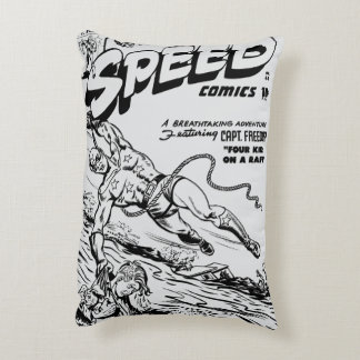 Coussins Décoratifs Oreiller SPEED Comics des années 1940