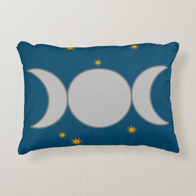 Coussins Décoratifs Oreiller Triple Lune (Devant)