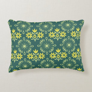 Coussins Décoratifs Ornement floral, motif élégant sans soudure.