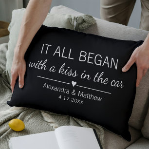 Coussins Décoratifs Où tout a commencé Élégant Personnalisé Romantique