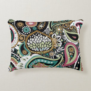 Coussins Décoratifs Paisley asiatique : design moderne et sans soudure