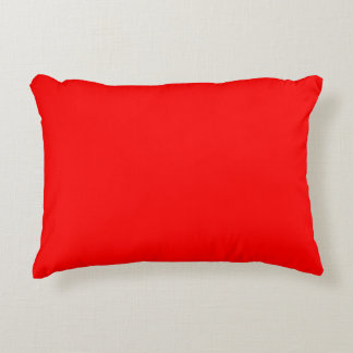 Coussins Décoratifs Palette Rouge Écarlate Incandescent
