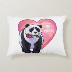 Coussins Décoratifs Panda Bear Saint Valentin
