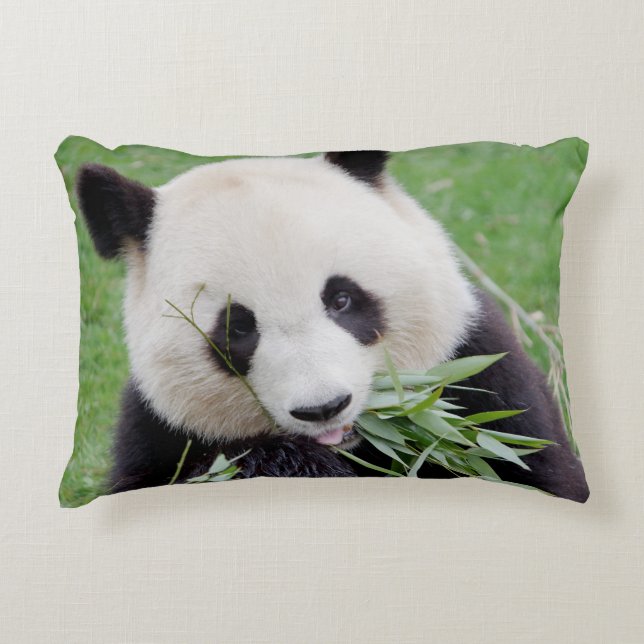 Coussins Décoratifs panda, le géant de la photo coussin. (Devant)