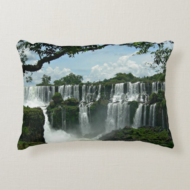 Coussins Décoratifs Panoramique des chutes d'Iguaçu (Devant)
