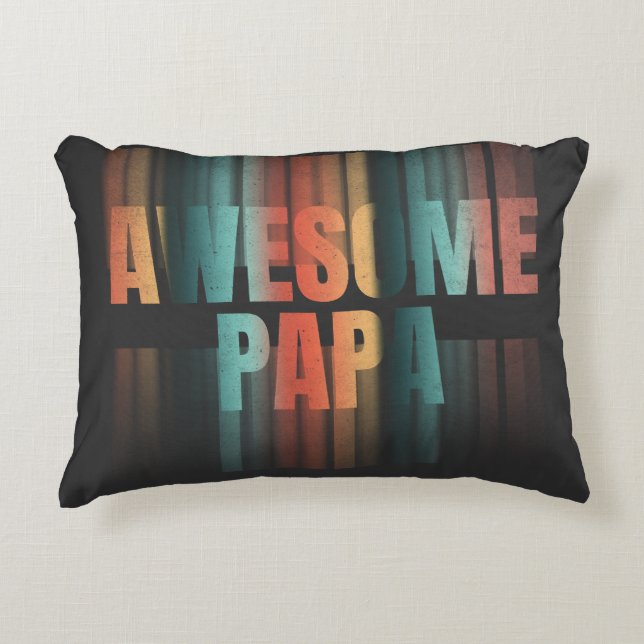 Coussins Décoratifs Papa génial (Devant)