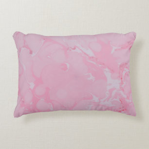 Coussins Décoratifs Papier peint abstrait rose