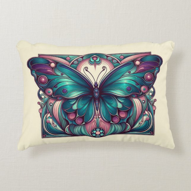 Coussins Décoratifs Papillon 4 (Devant)