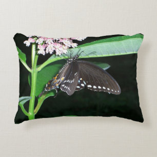 Coussins Décoratifs Papillon de nuit noir Swallowtail à Shenandoah