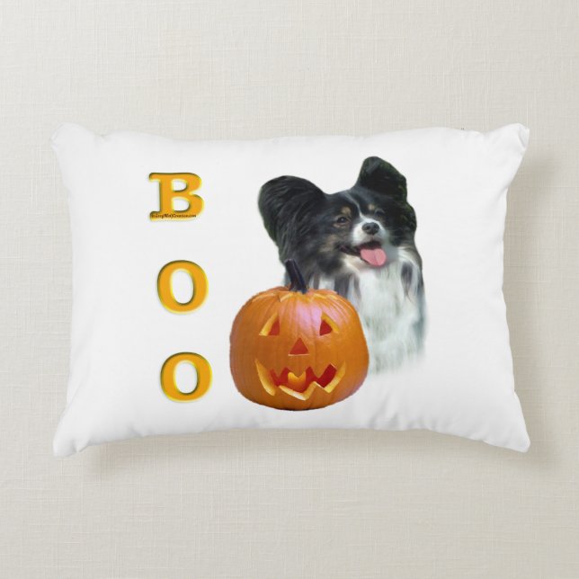 Coussins Décoratifs Papillon Halloween BOO (Devant)